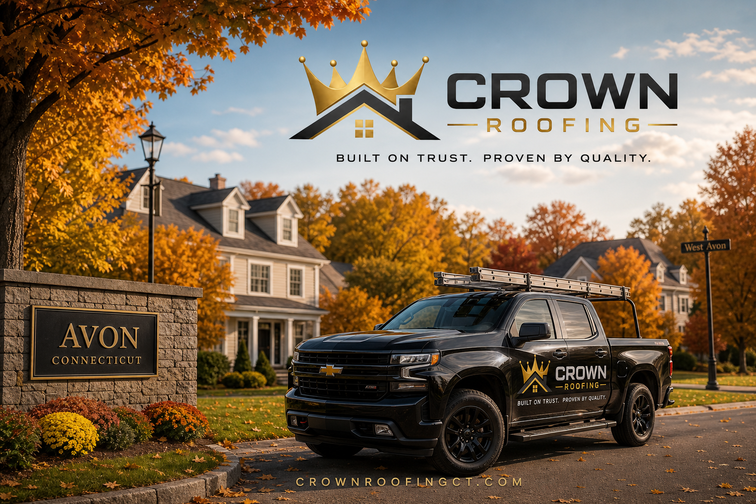 Crown Roofing serving Avon, Connecticut