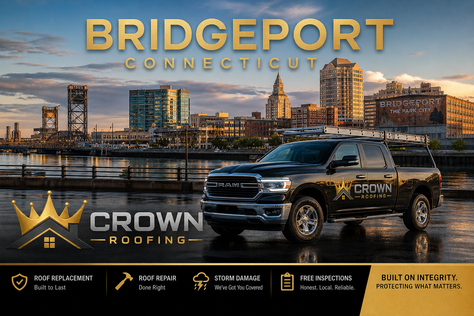Crown Roofing serving Bridgeport, Connecticut
