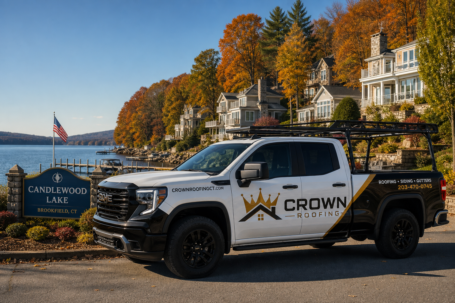 Crown Roofing serving Brookfield, Connecticut