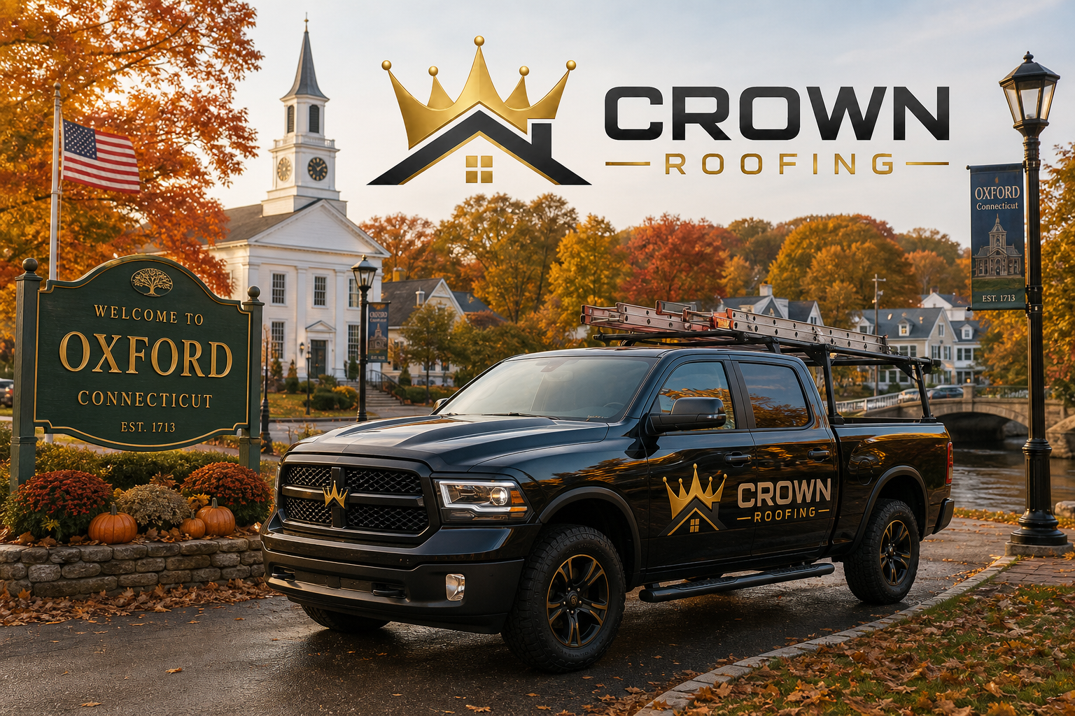 Crown Roofing serving Oxford, Connecticut