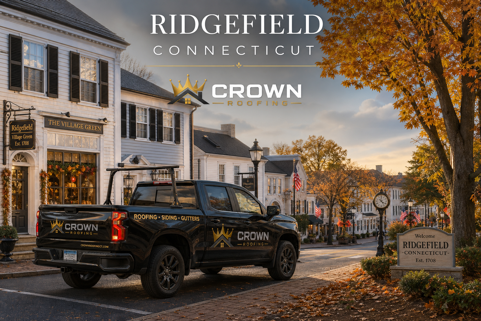 Residential roofing in Ridgefield Connecticut
