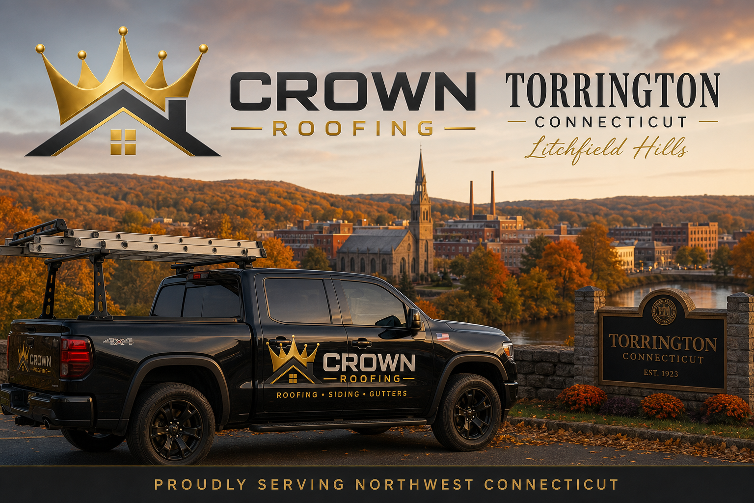 Crown Roofing serving Torrington, Connecticut