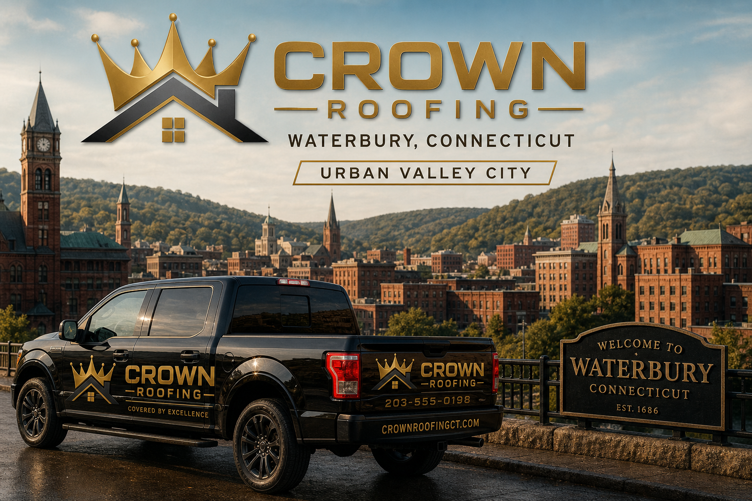 Crown Roofing serving Waterbury, Connecticut