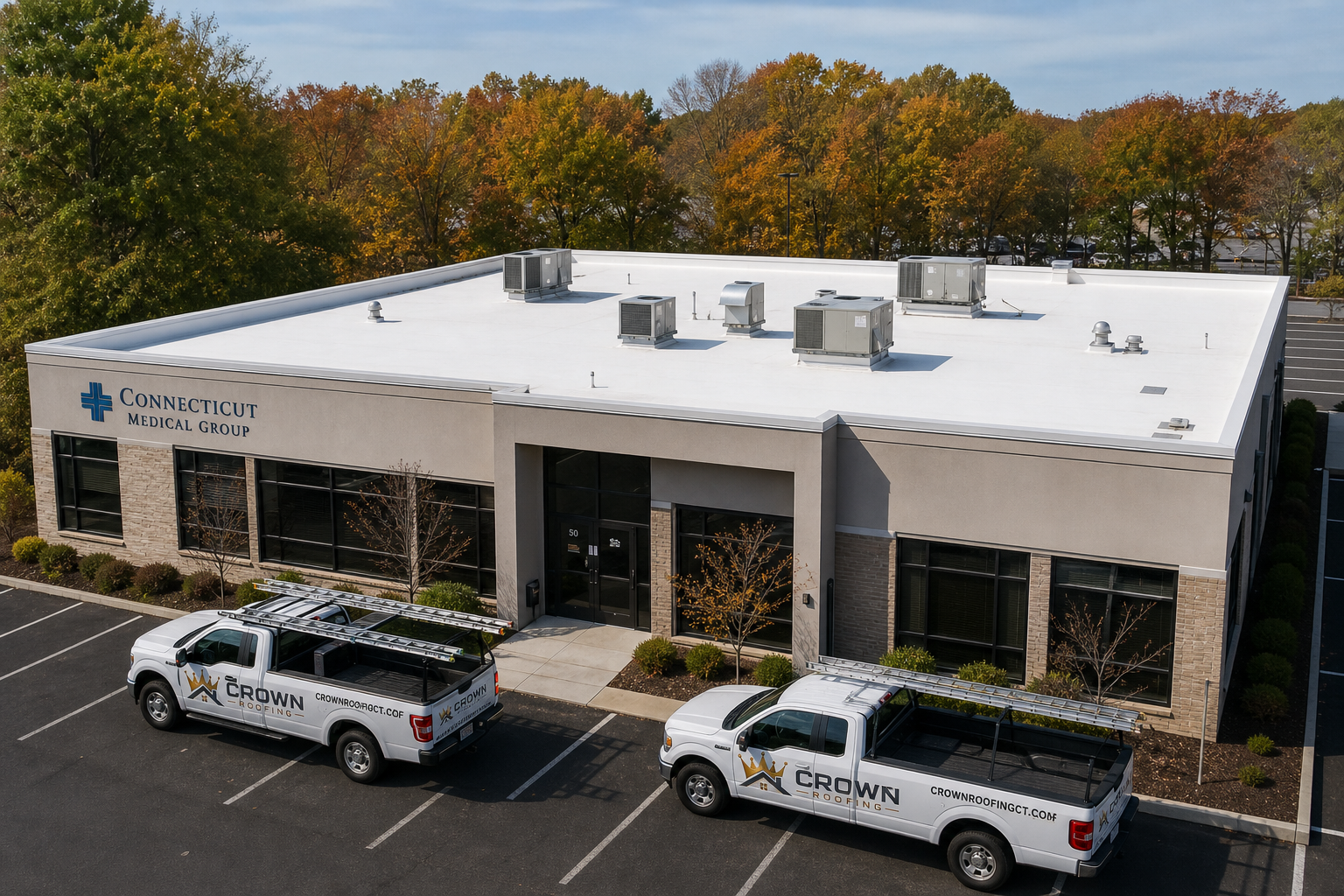 Flat Roof Repair in Danbury